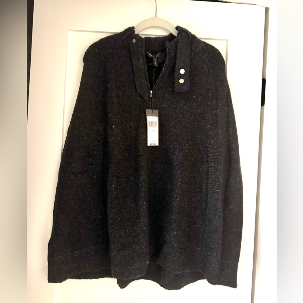 BCBG MAXAZRIA Sweater Poncho Cape